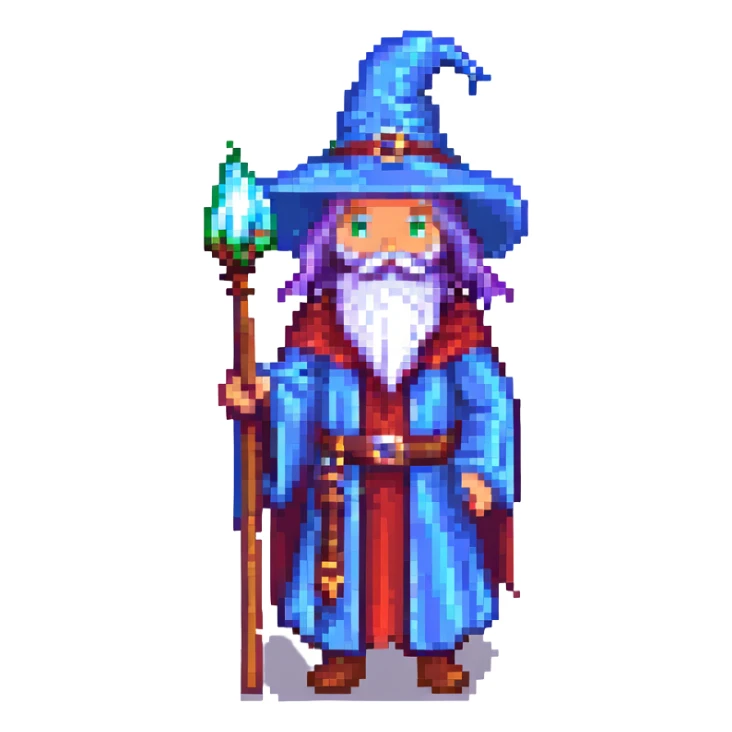 a wizard sticker