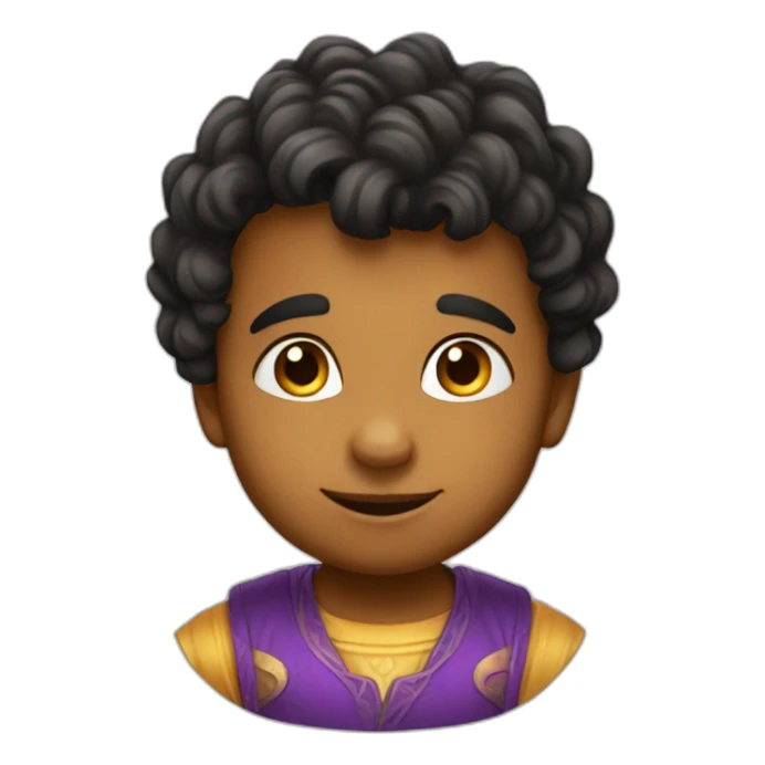 Baby Aladin Genius sticker