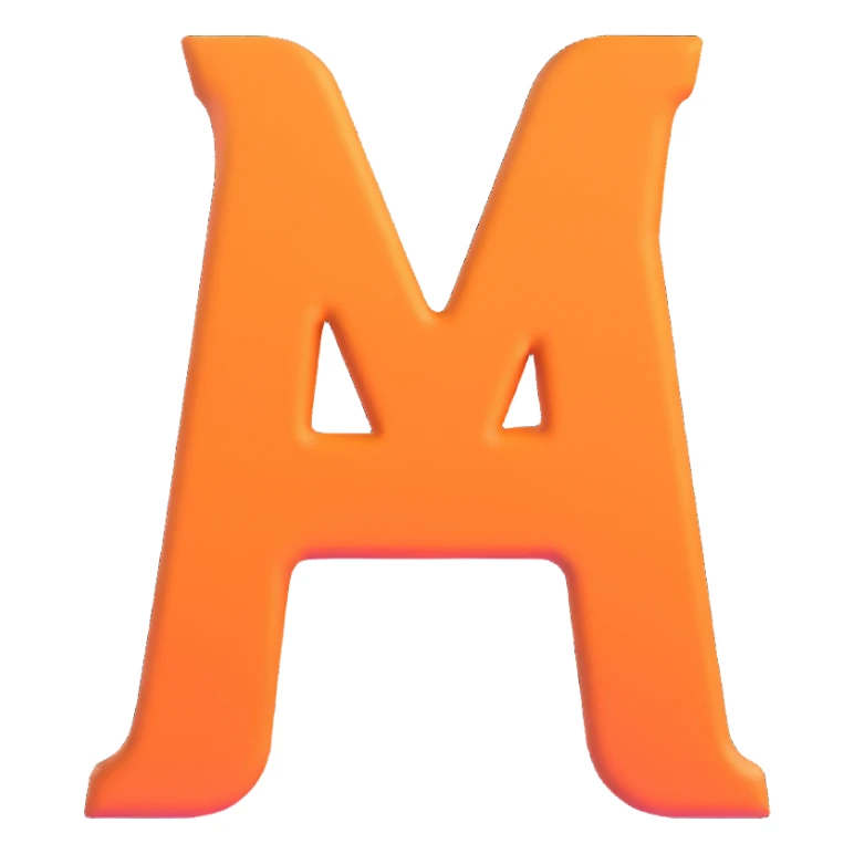 text only, name Anna, colorful, bold, youthful, elegant 3D font style sticker