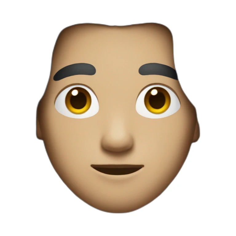 mysterious boy with long hair and airpoads sticker