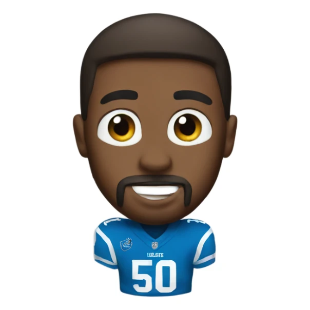 Detroit lions emoji sticker