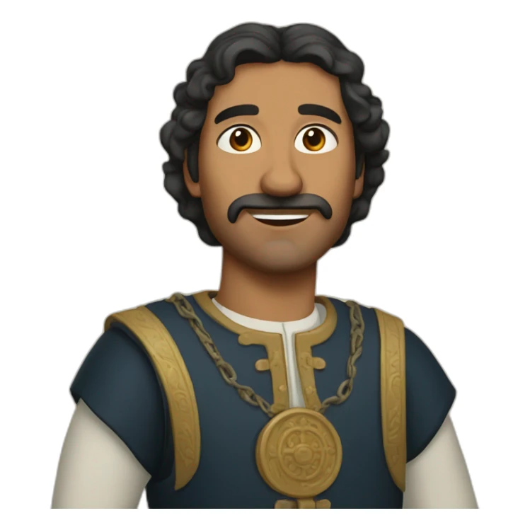 Bernardino Galician man sticker