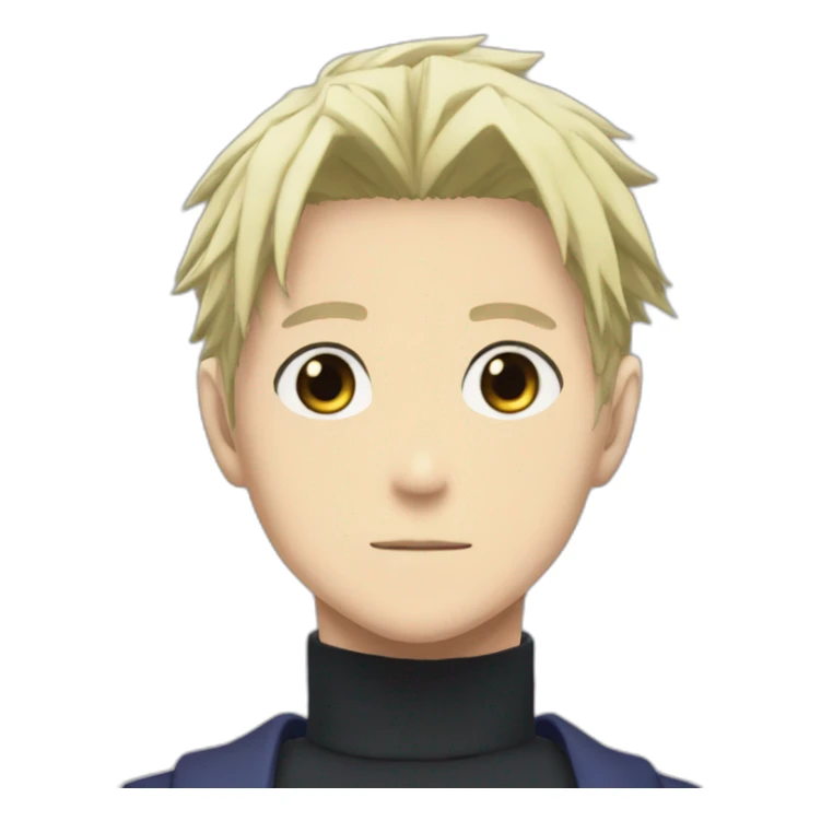 anime character from jujutsu kaisen toji sticker