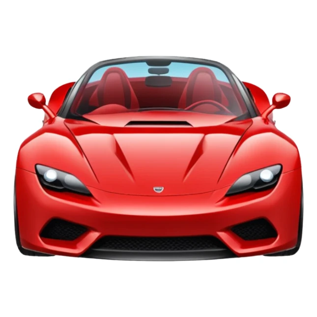 sports car from one side sticker
