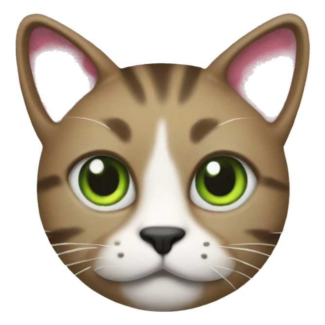 A cat with an ugly Christmas sweater on sticker