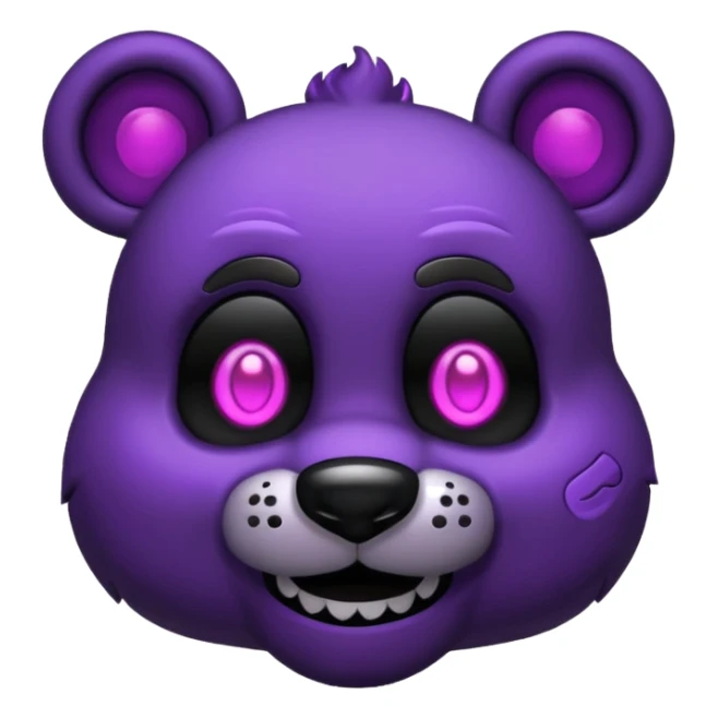A Shadow Freddy Fazbear emoji sticker