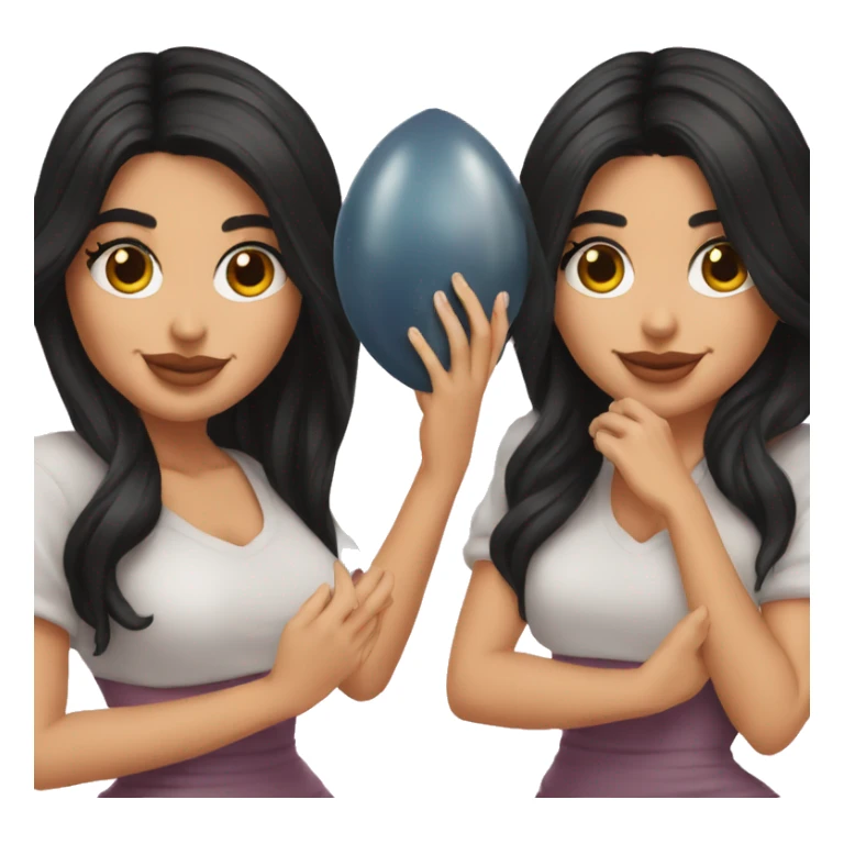 Kylie Jenner is holding the world in her hands sticker