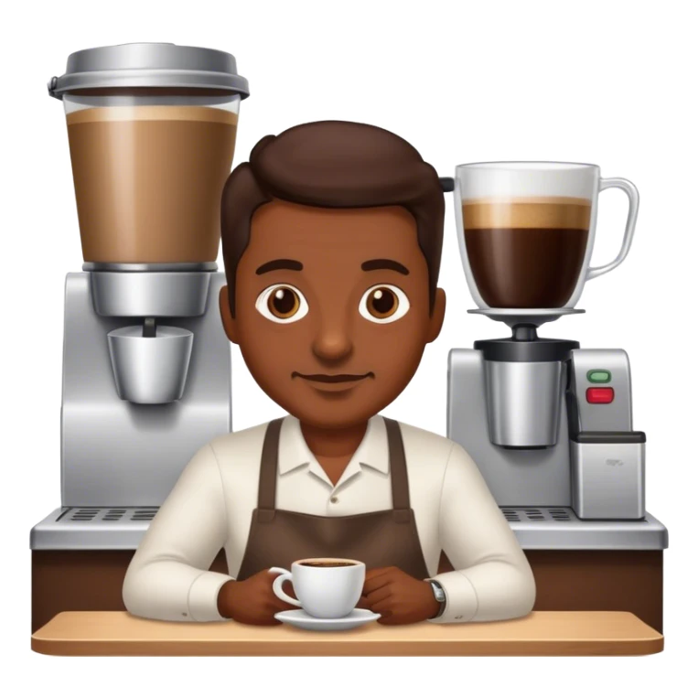 Cofeshop 45 years of age owner sticker