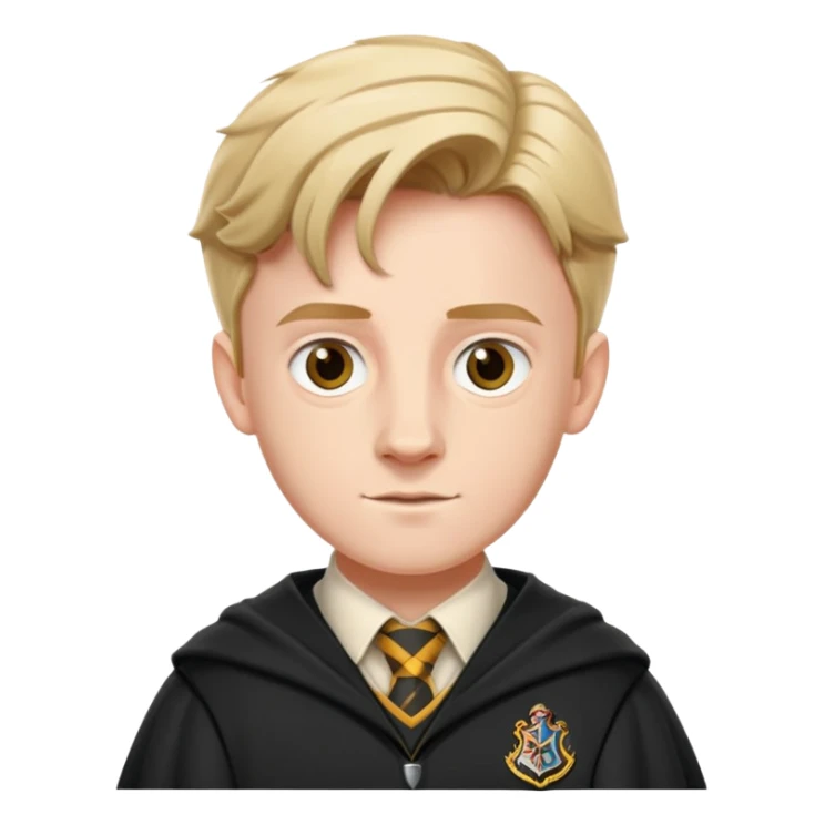 colin creevey in harry potter, wear hogwarts uniform sticker