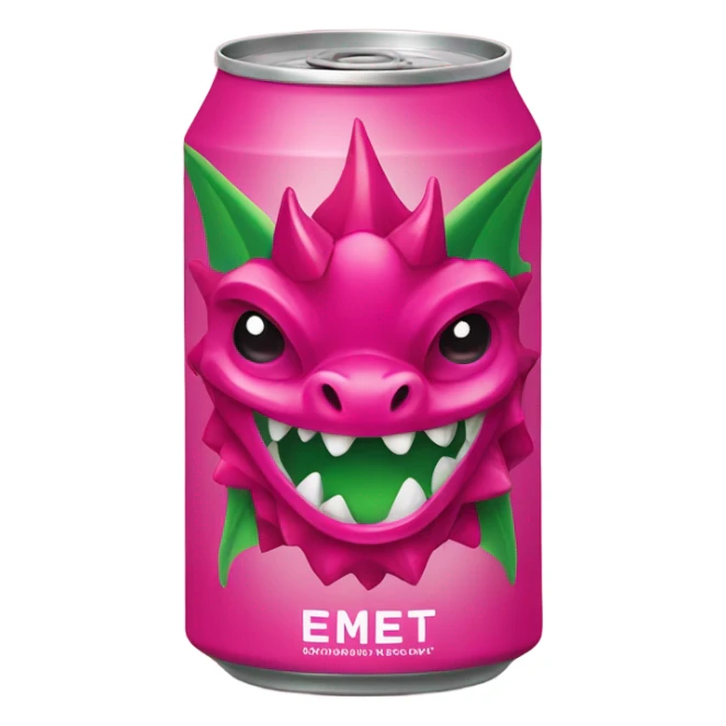 Dragonfruit Dragon Energy Drink sticker