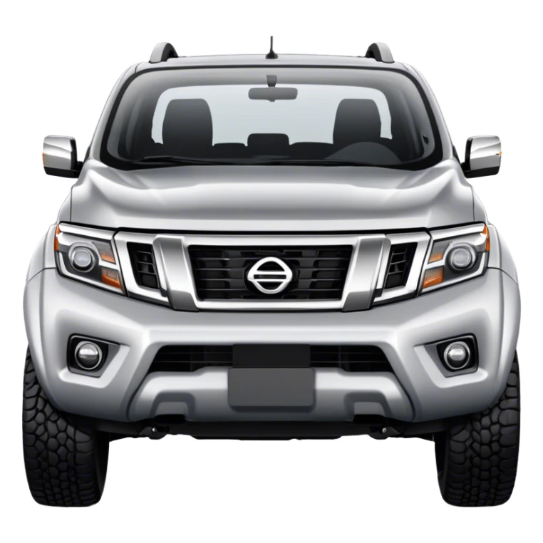 Nissan Navara - Nissan (Model Year: 2021) (Iconic colour: Silver) sticker