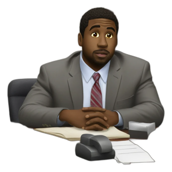 photo-real-Ryan Howard the office sticker