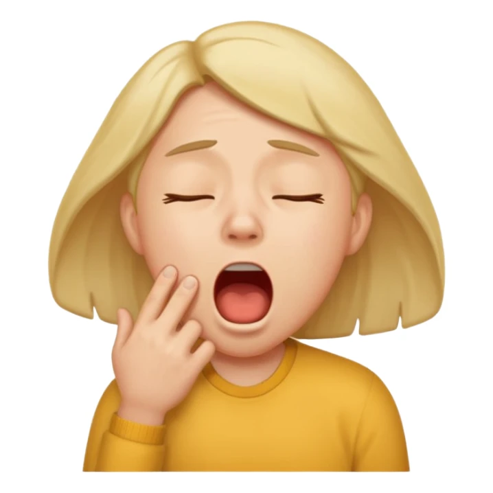 Ich bekomme nicht genug Schlaf sticker