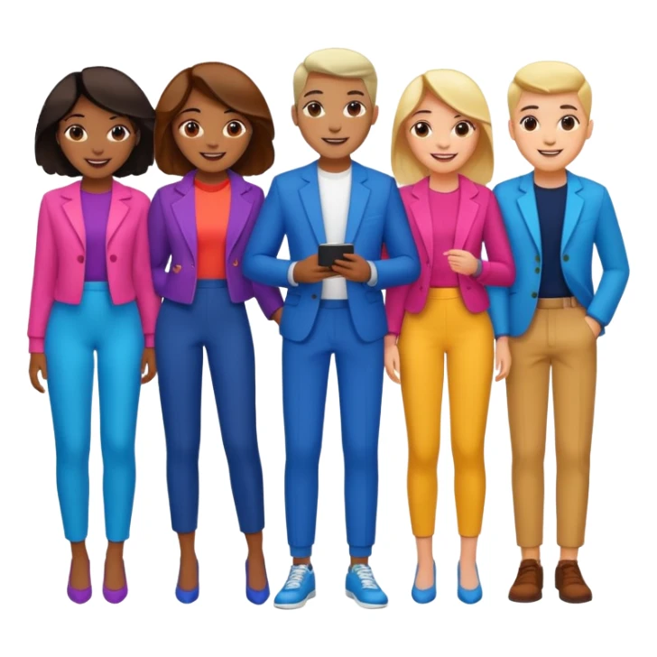 Create an emoji for the group named The BOYz sticker