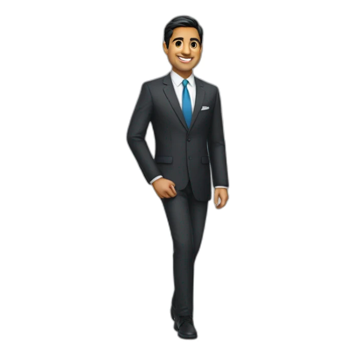 Gainsight CEO Nick Mehta in Flashc court dress sticker