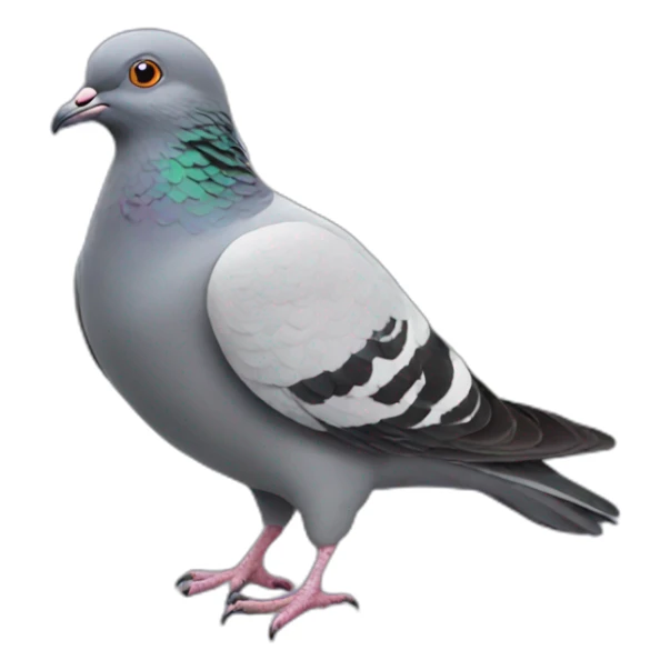 Pigeon sticker