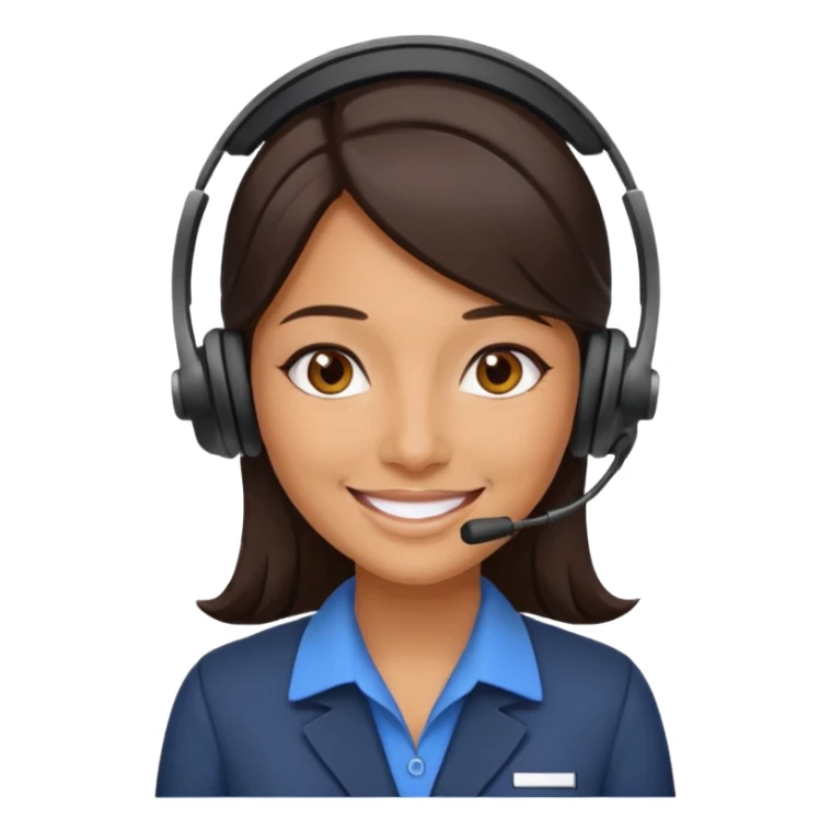 Sales women specialist in shipping sticker