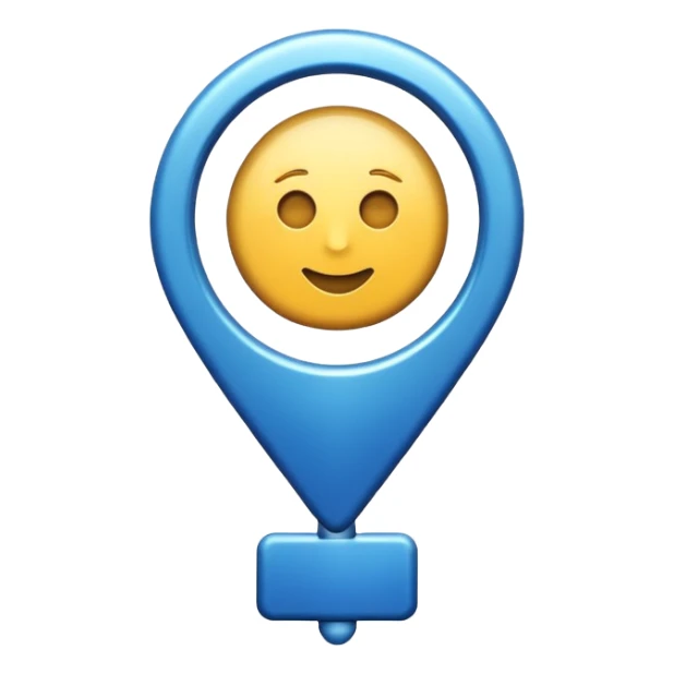 location sign emoji sticker