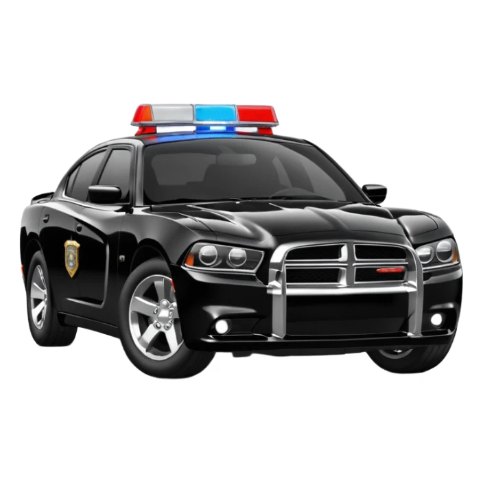 Dodge Charger Cop sticker