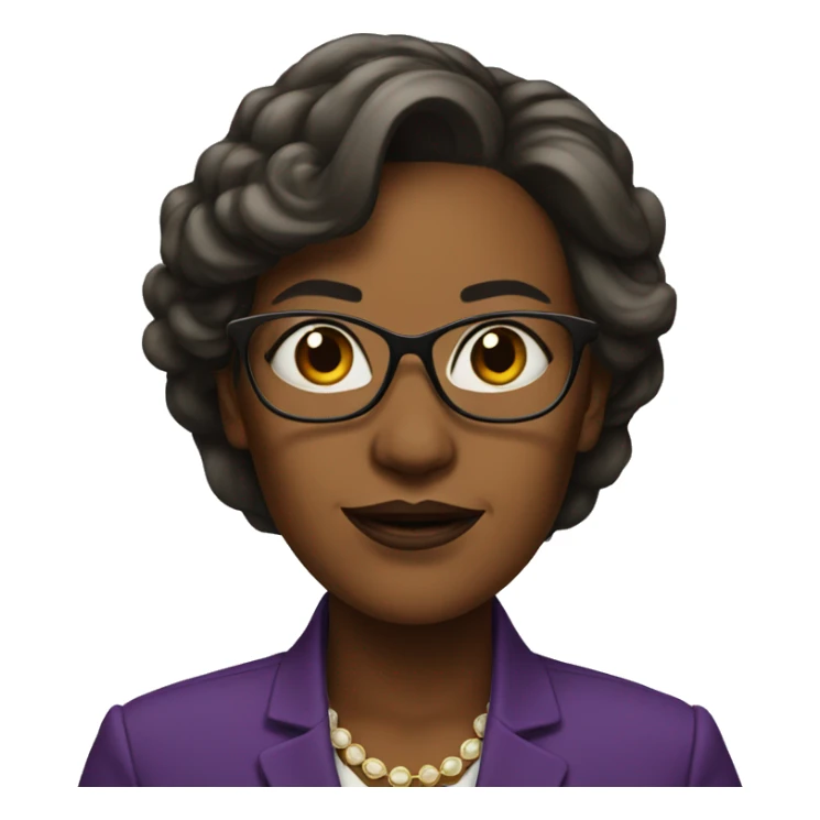 woman politician who is very powerful sticker