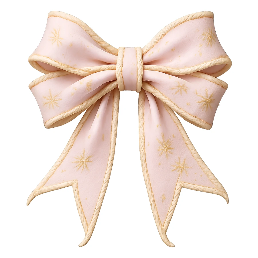 Make the gothic bow pastel colored in a photorealistic style. Keep the background transparent if possible. sticker