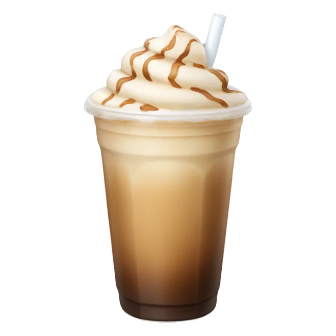 iced latte sticker