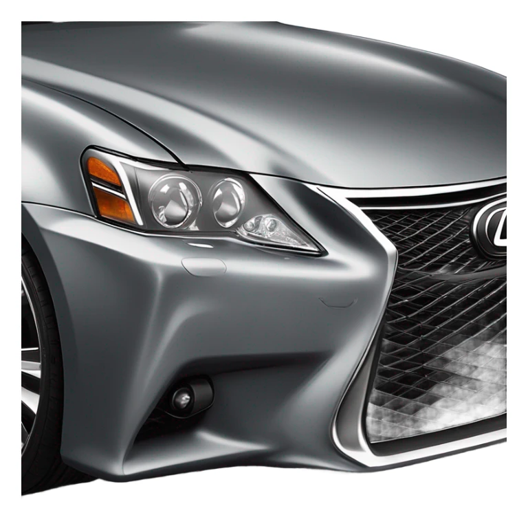 grey lexus gs 350 F sport 2013 sticker