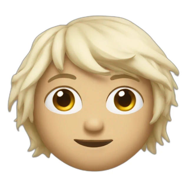Emoji qui plisse les yeux  sticker