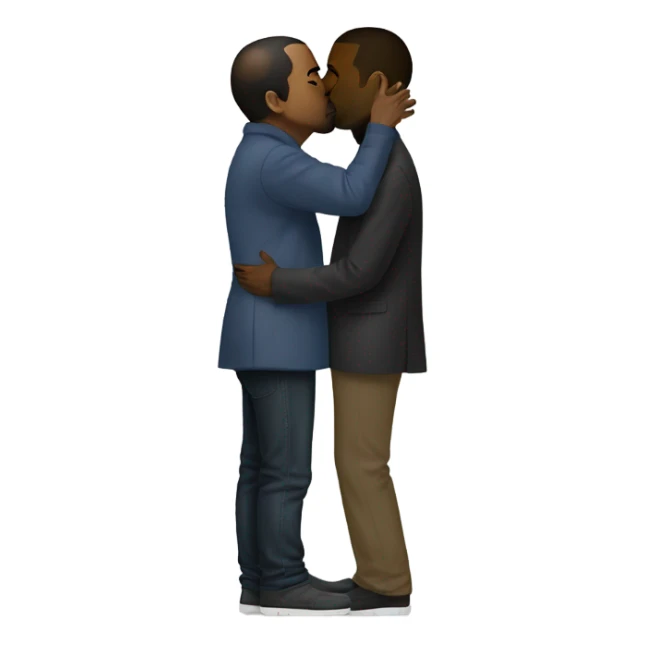 Kanye west kissing tadao ando sticker