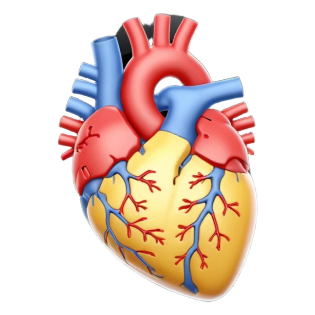 3D render of Pacemaker, X-Ray imaging aesthetic, translucent materials showing internal structure, faint red heart outline with a solid black device inside, medical scan style, emoji style, isolated on white background --v 6.0. sticker