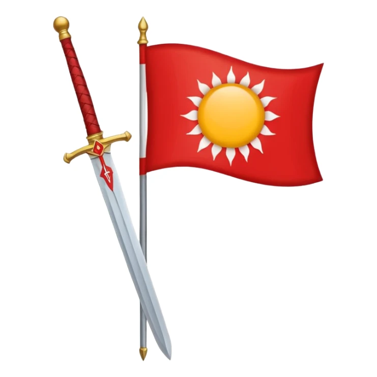 Flag of agha Mohammad khan  sticker