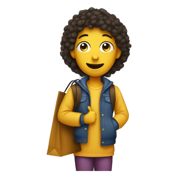 Shopping(lots of bags) sticker