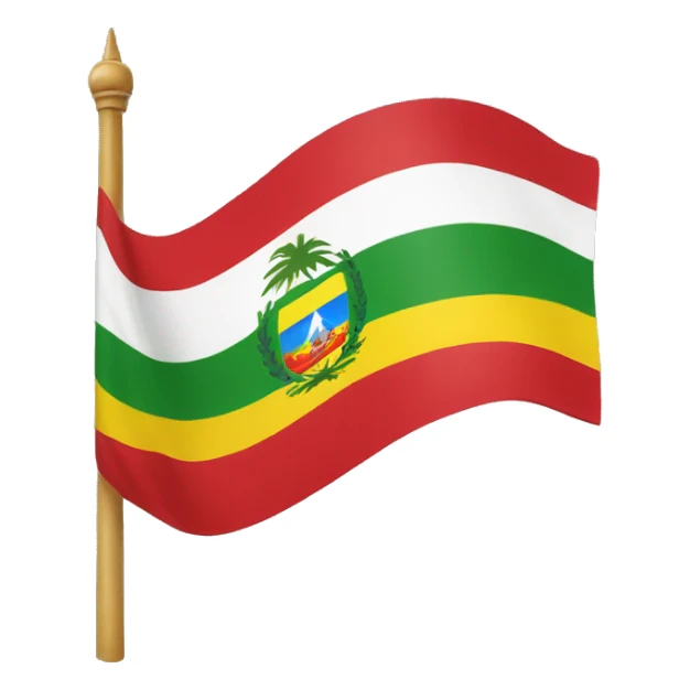 La BANDERA DE BENI BOLIVIA sticker