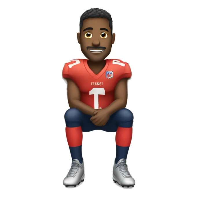 football bench sticker