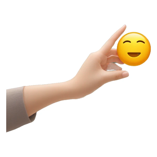 ado asiatique qui tient des clémentines dans ses mains sticker