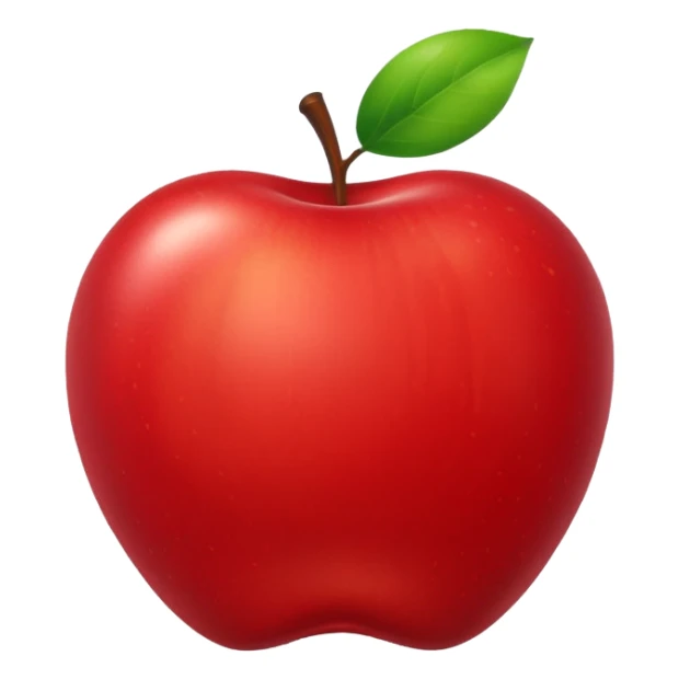 Apple  image in professional look sticker