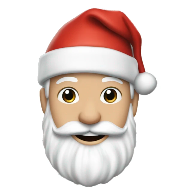 tom holland as santa claus sticker