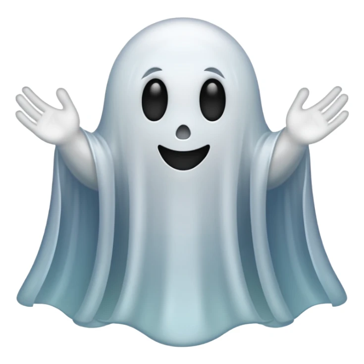 Gr ghost  name emogi sticker