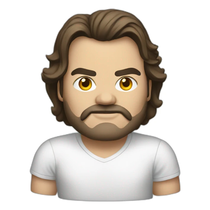 jack black t-shirt sticker