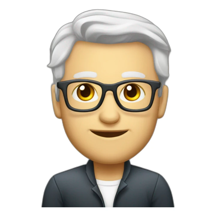 Piotr Sędziak, łysy dyrektor w SAGA AUTO sticker