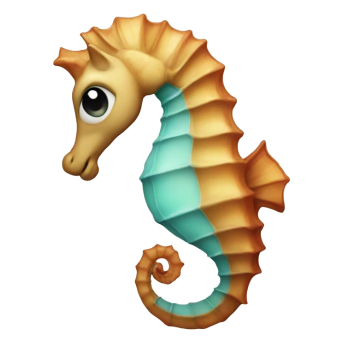 Seahorse sticker