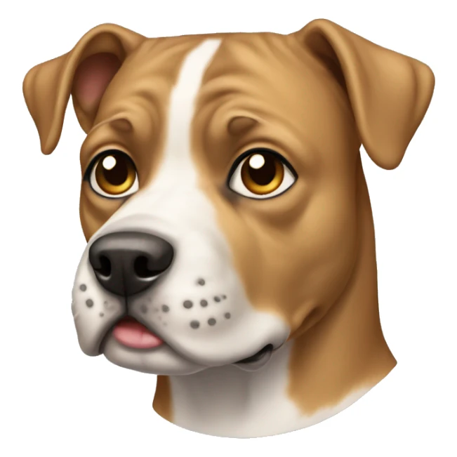 American staffordshir dog sticker