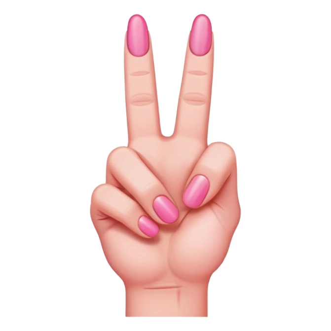 pink middle fingwr sticker