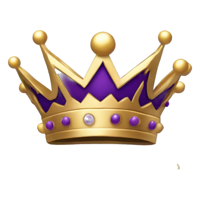 Create an emoji with lettering “Kings 3x”, galaxy background with crown exploding sticker