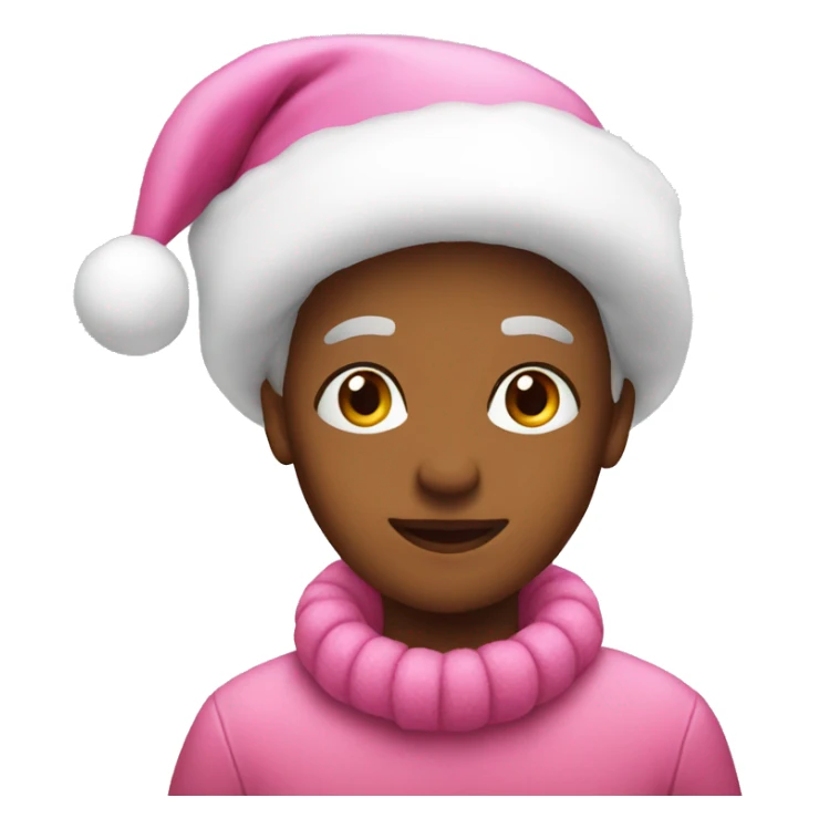 Pink Christmas  sticker