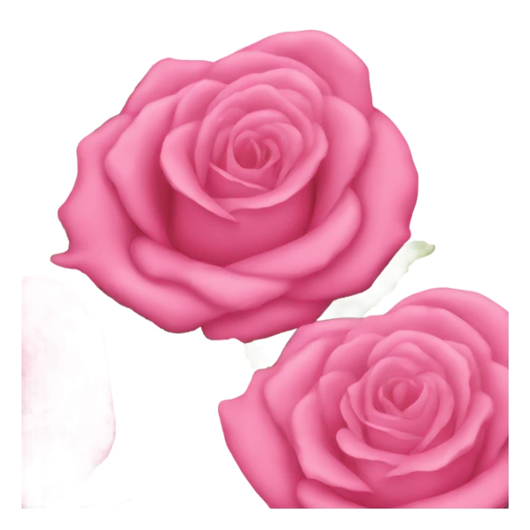 Cute rose my pink heart sticker