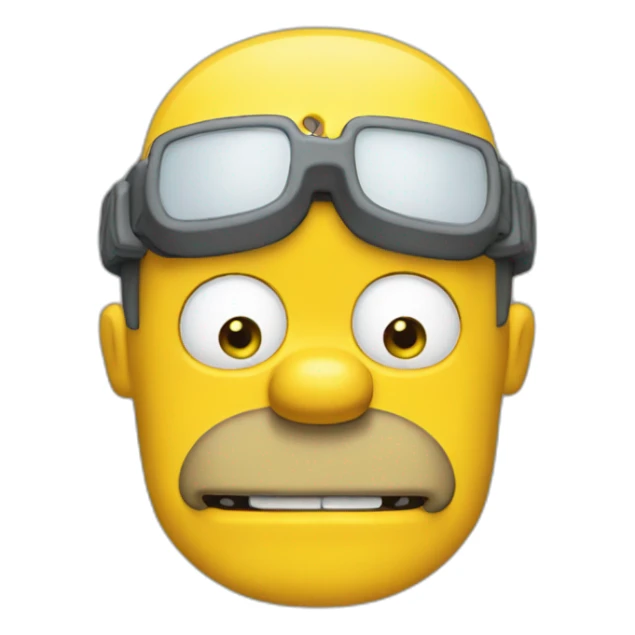 Homer- Simpson sticker