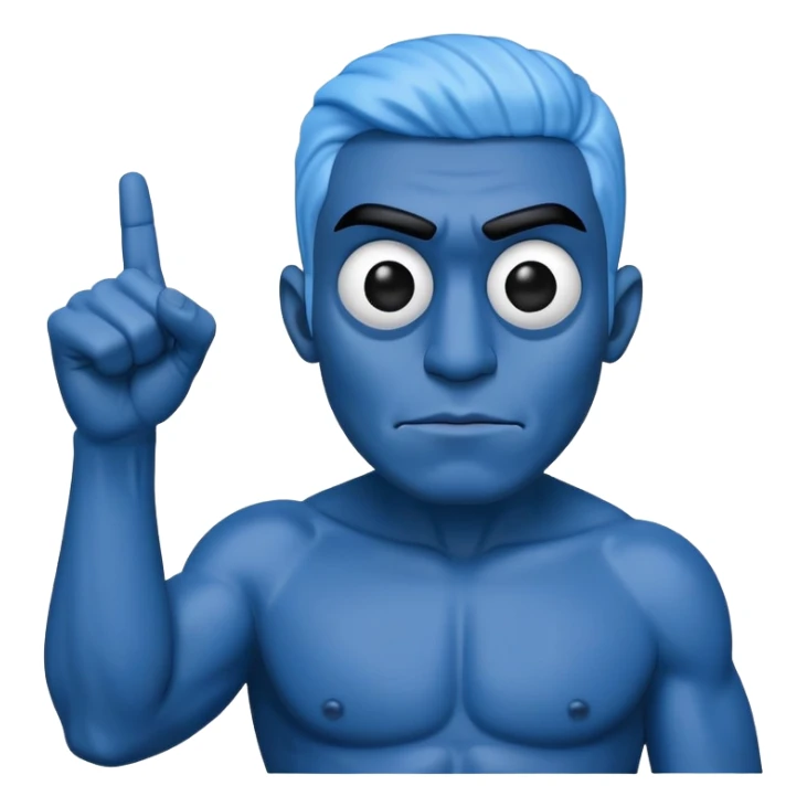 The muppet show’s Gonzo doing the black power raised fist sign sticker