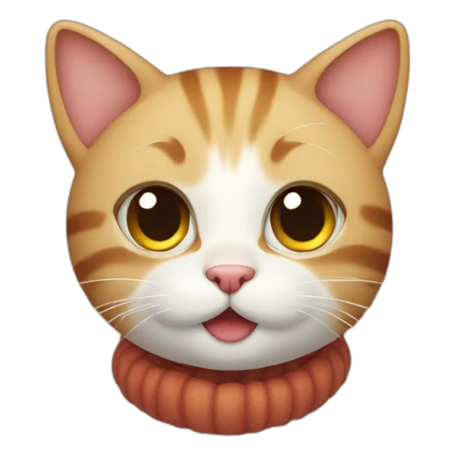 Cute cat sticker