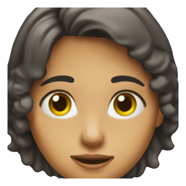 Una chica haciendo el dap sticker